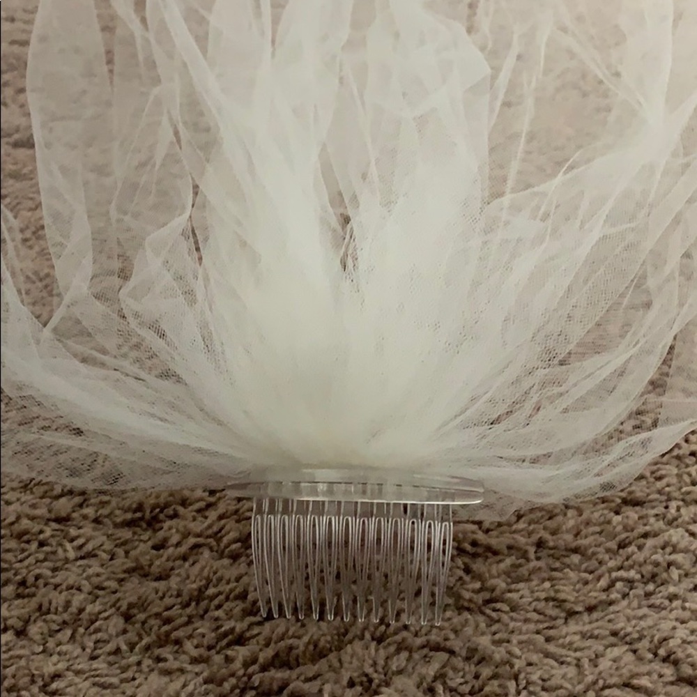 Wedding veil OFF WHITE